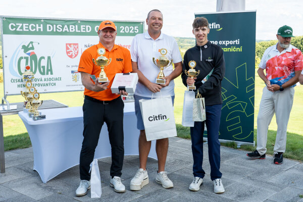 Jaroslav Šalaváry medzinárodným majstrom ČR v golfe hendikepovaných