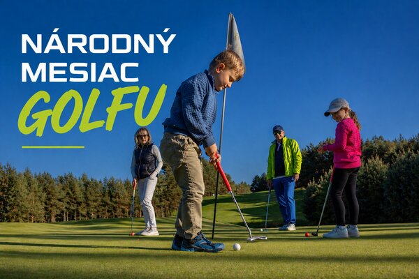 Národný mesiac golfu priblíži golf verejnosti