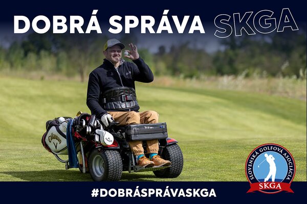 Podpora hendikepovaných golfistov pokračuje